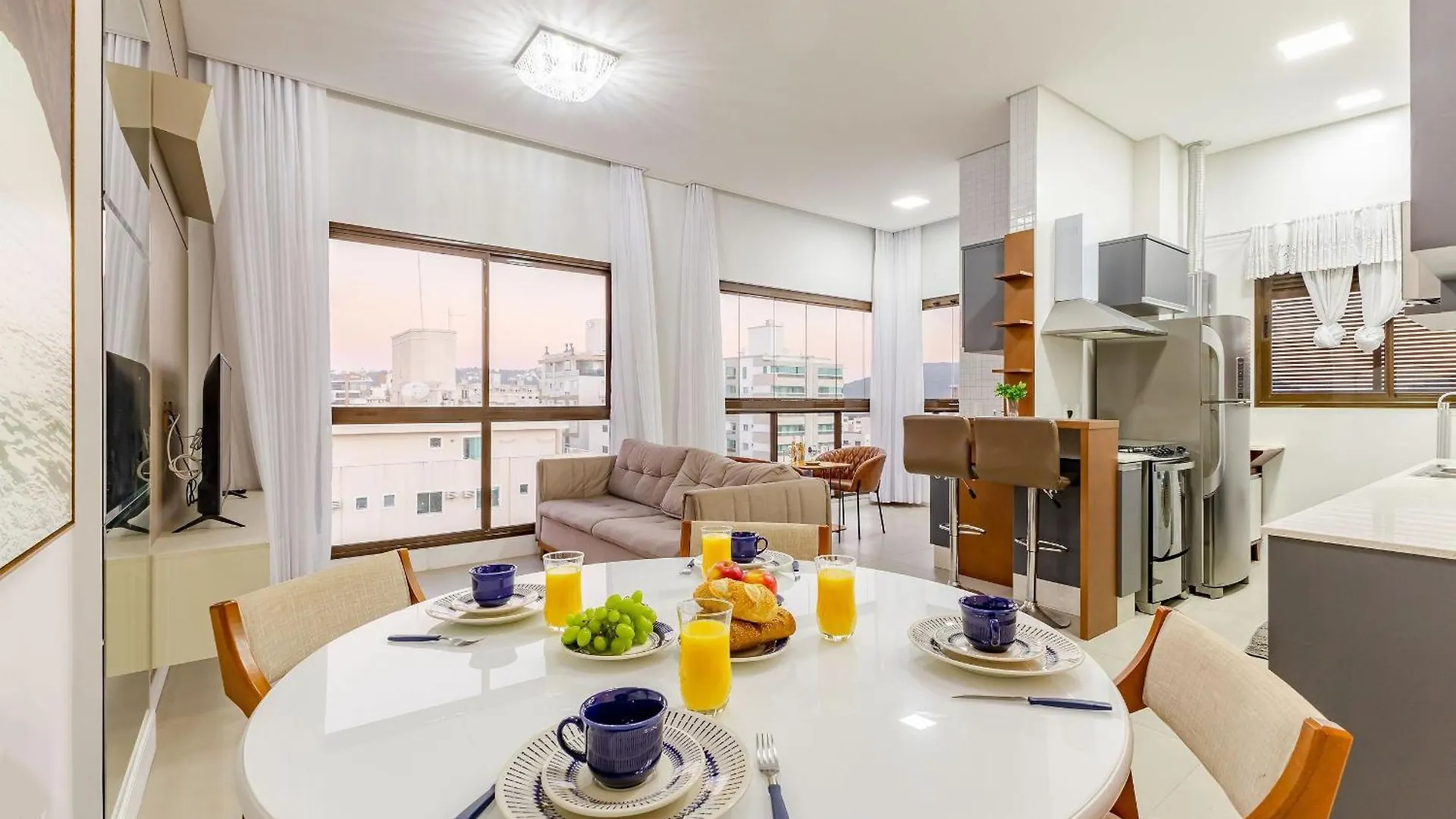 Apartamento Finamente Mobiliado Com Area De Lazer E Vista Mar Bombinhas Apartment
